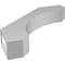 Ekena Millwork 3 1/2-in. W x 20-in. D x 20-in. H Legacy Architectural Grade PVC Knee Brace BRCP035X20X20LEC - alternate 3